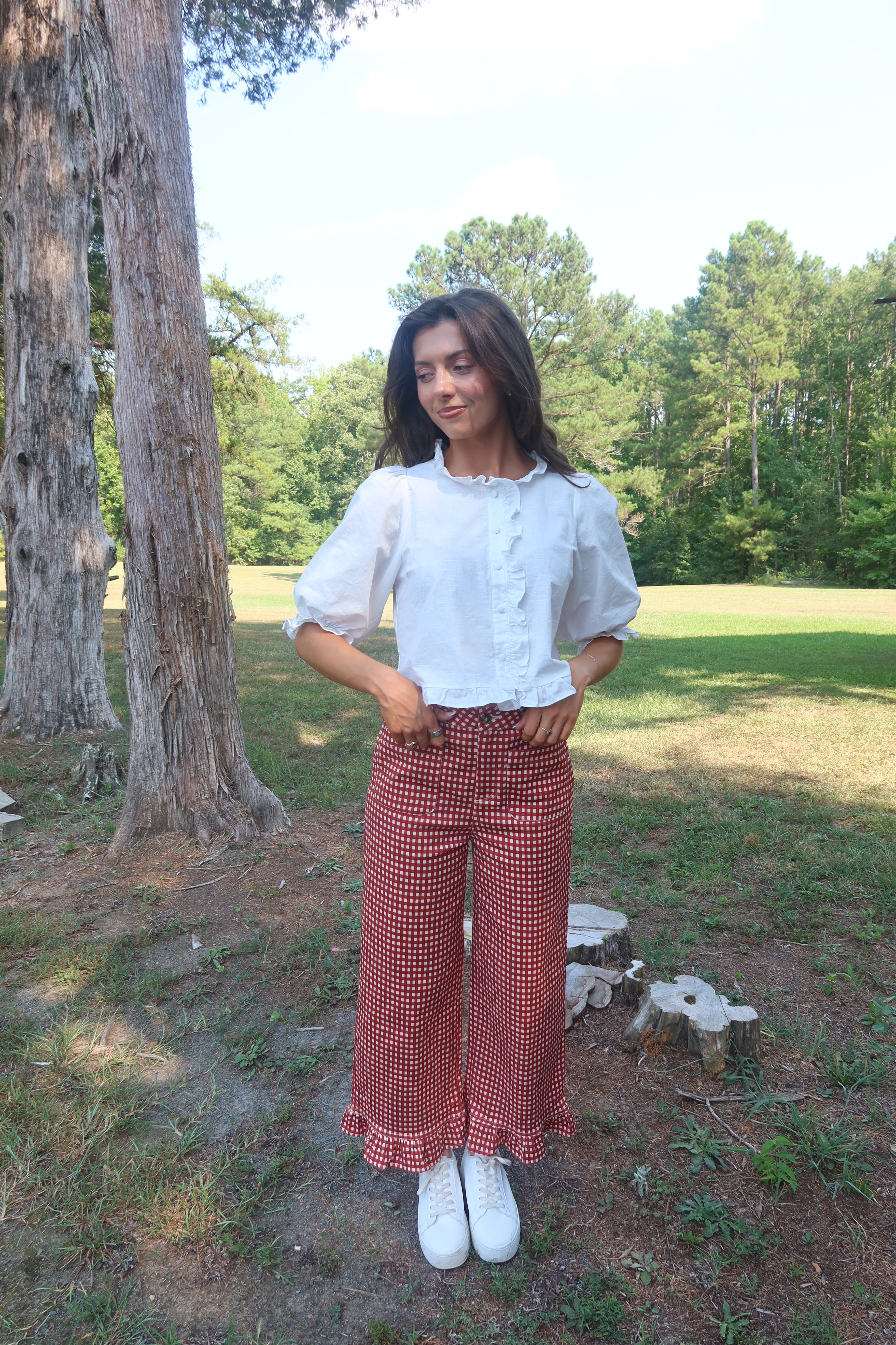 Miss Honey Pants- Rust