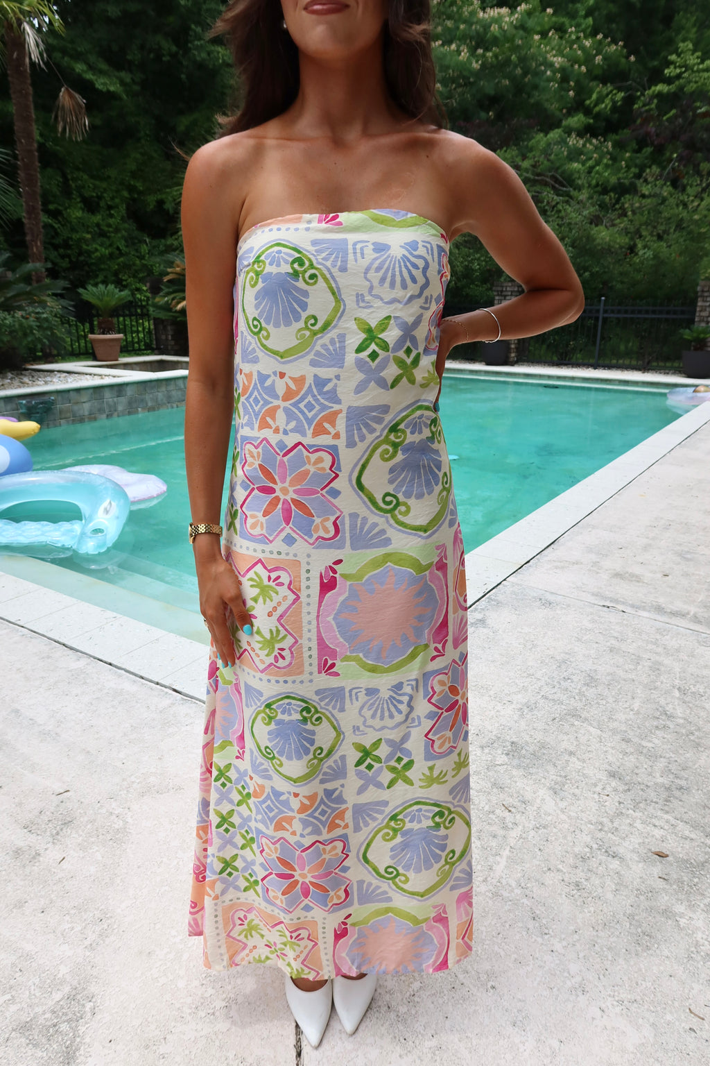 Nassau Maxi Dress- Multi