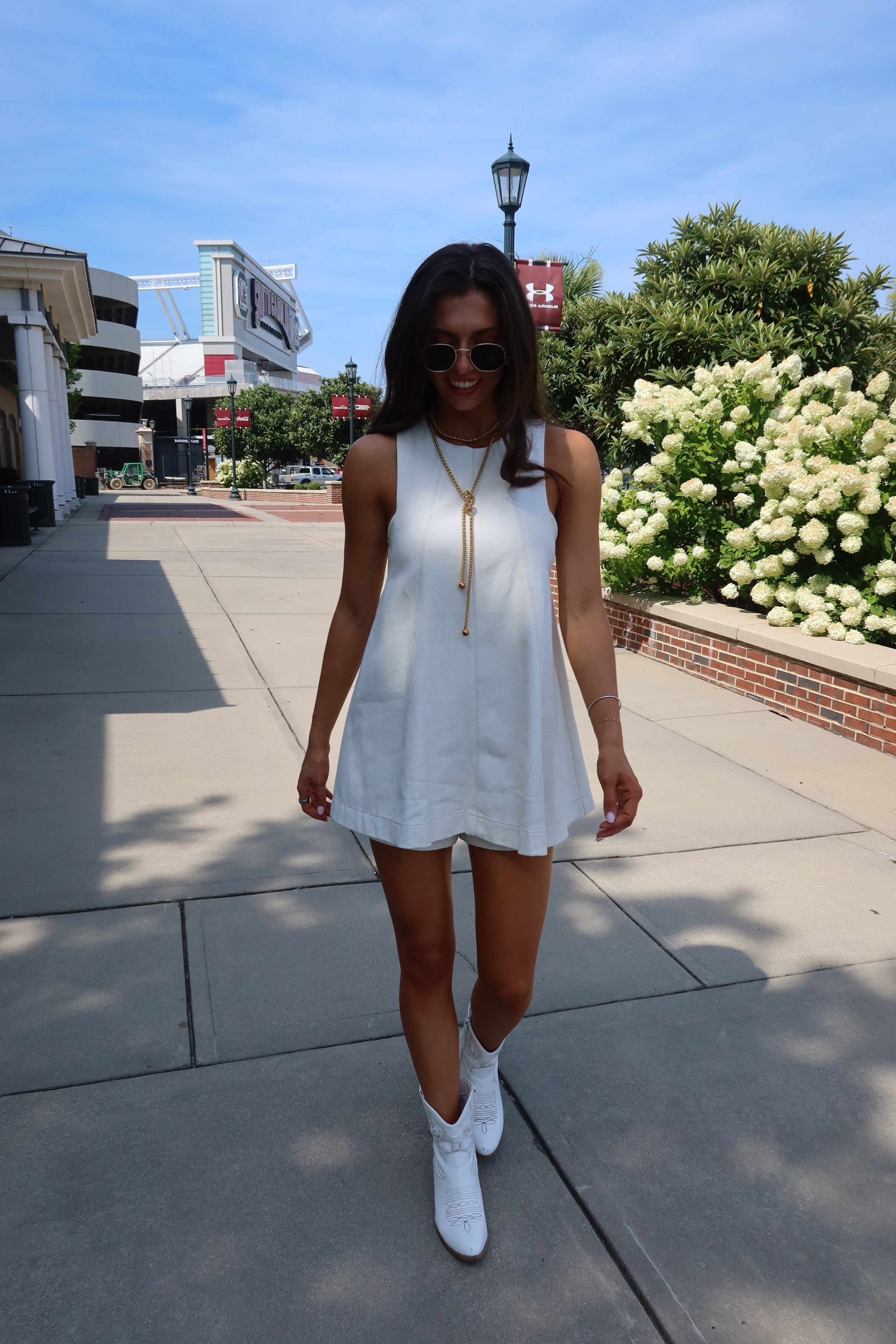Weekend Romper- Off White