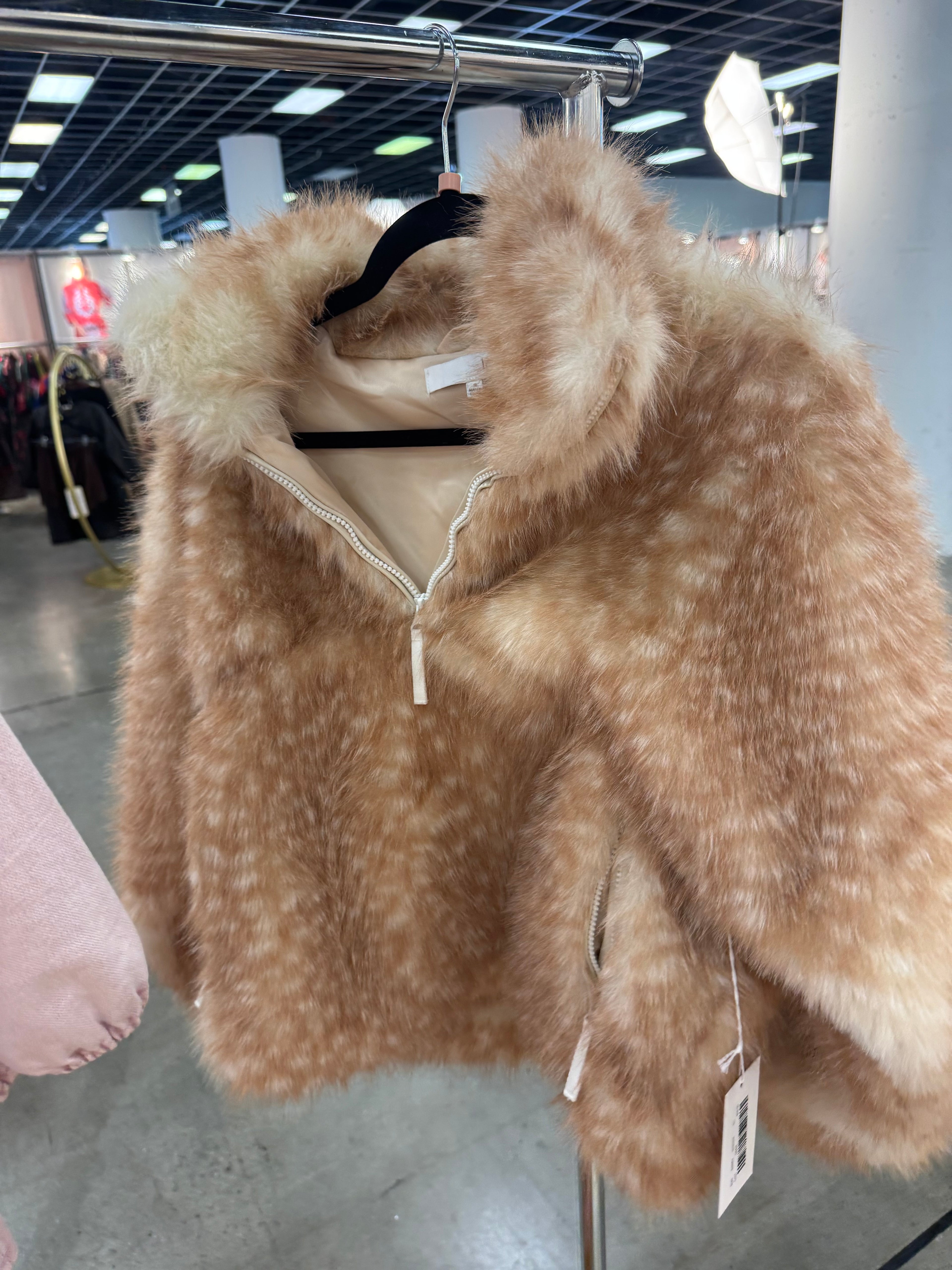 PREORDER 10/01 Bambi Fur Jacket- Deer