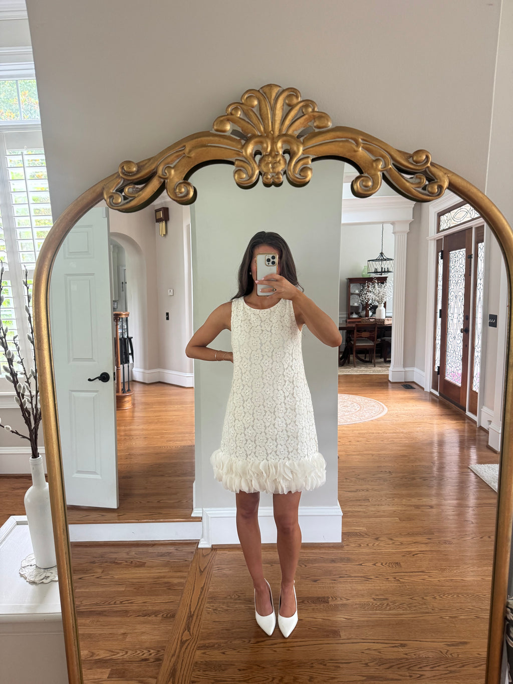 Keepsake Mini Dress- Ivory