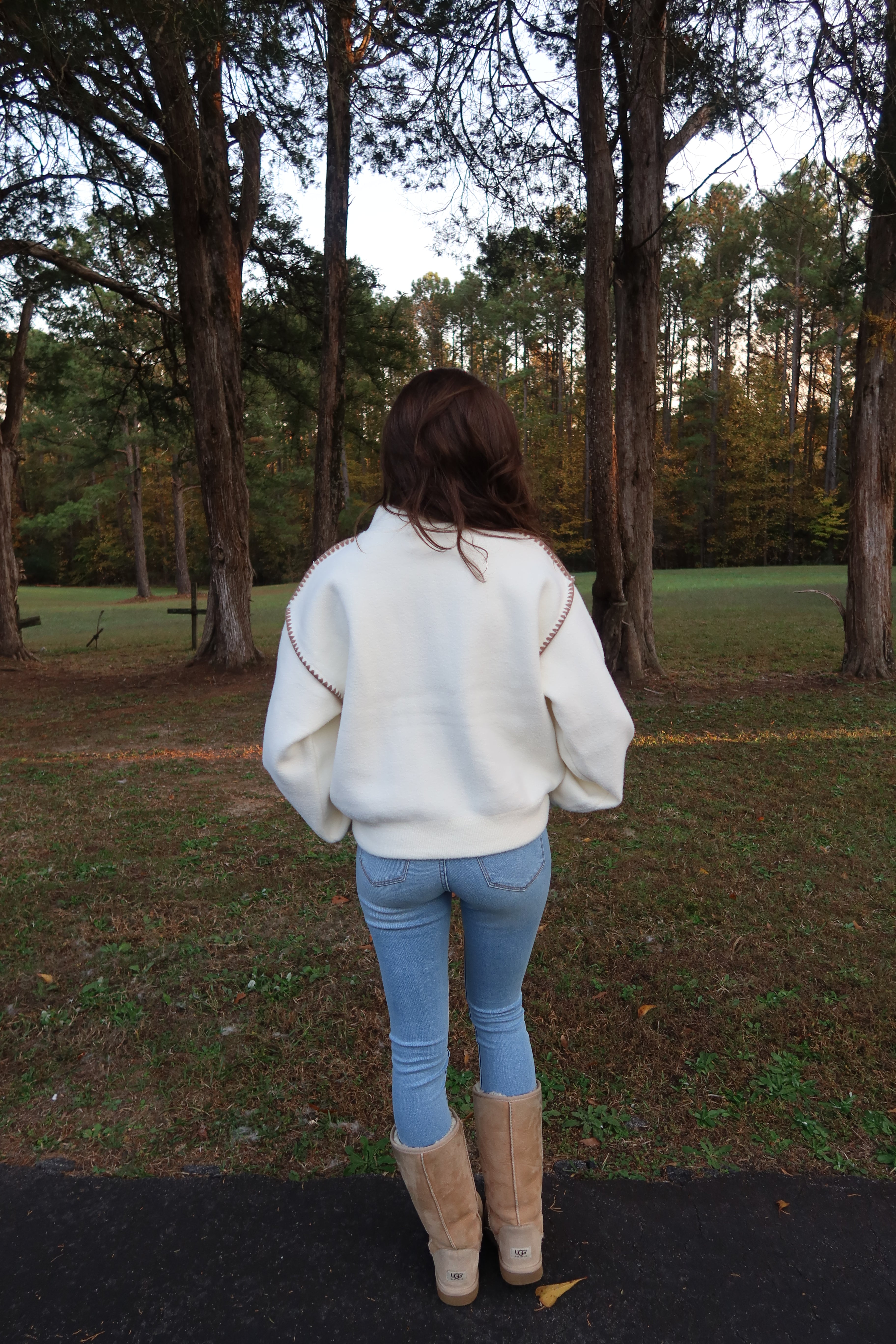 Cabinwood Jacket- Ivory/Mocha