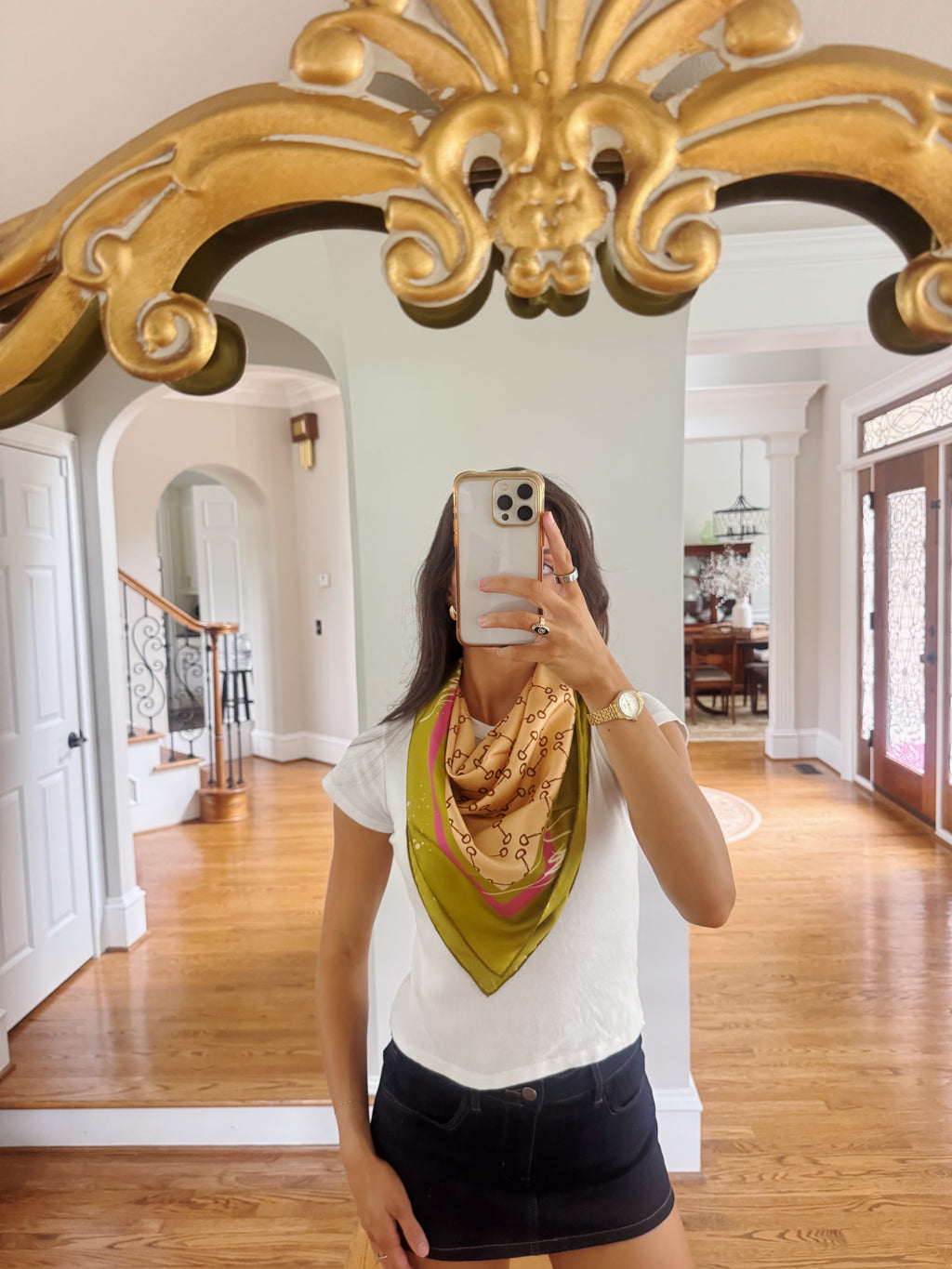 Le Mors Silk Scarf- 35x35