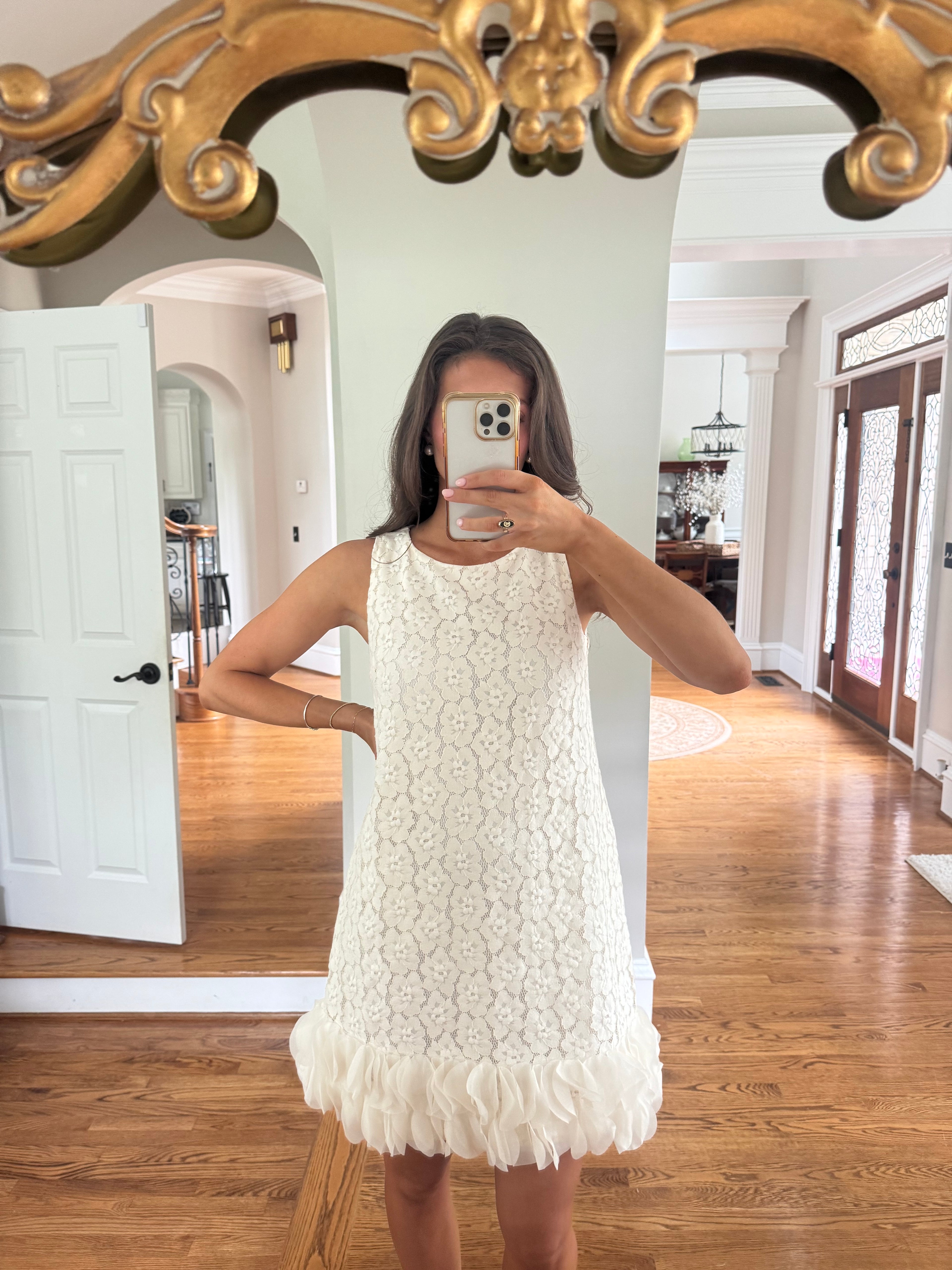 Keepsake Mini Dress- Ivory