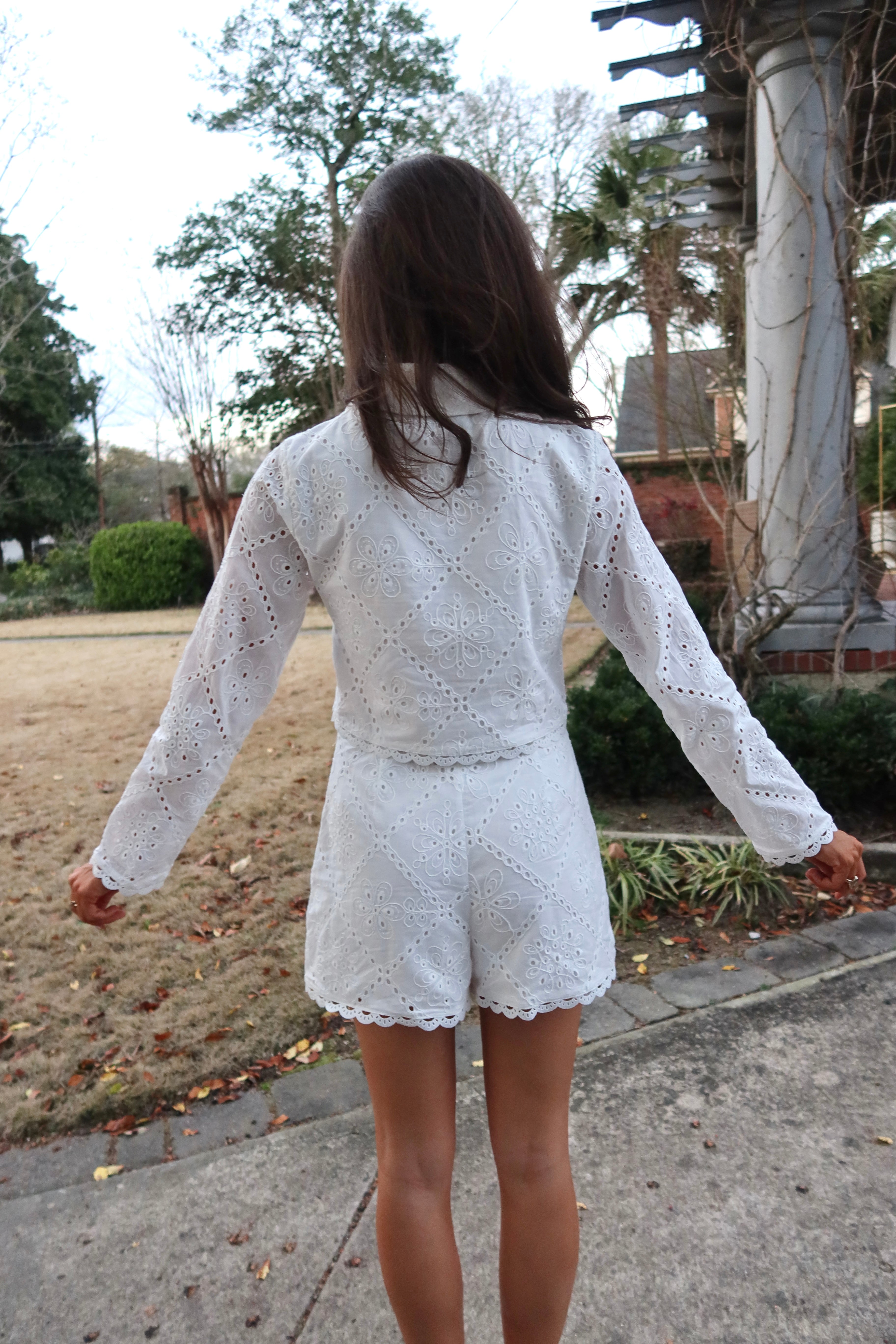 Sunday Best Set Top- White