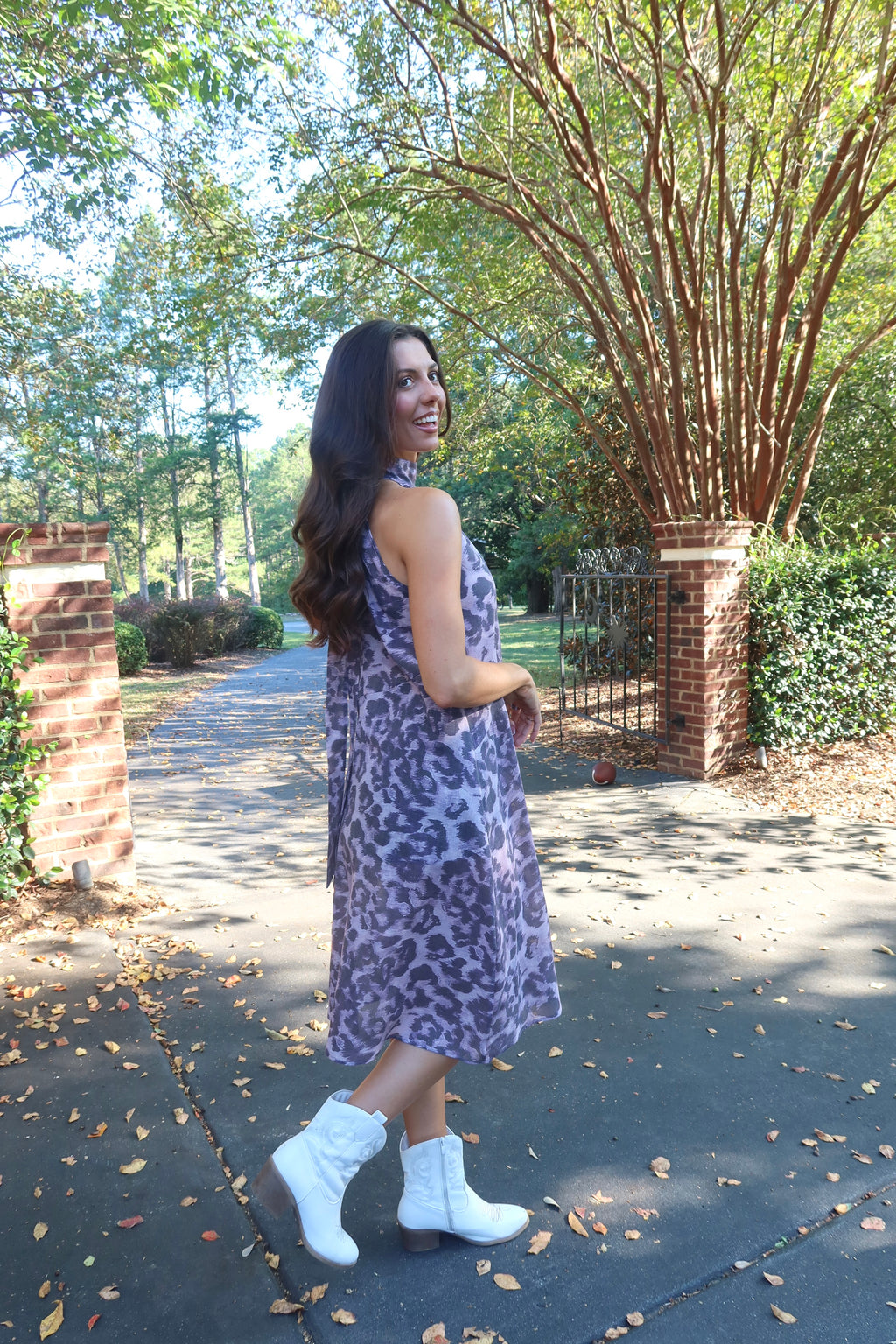 Purple Reign Leopard Top- Purple
