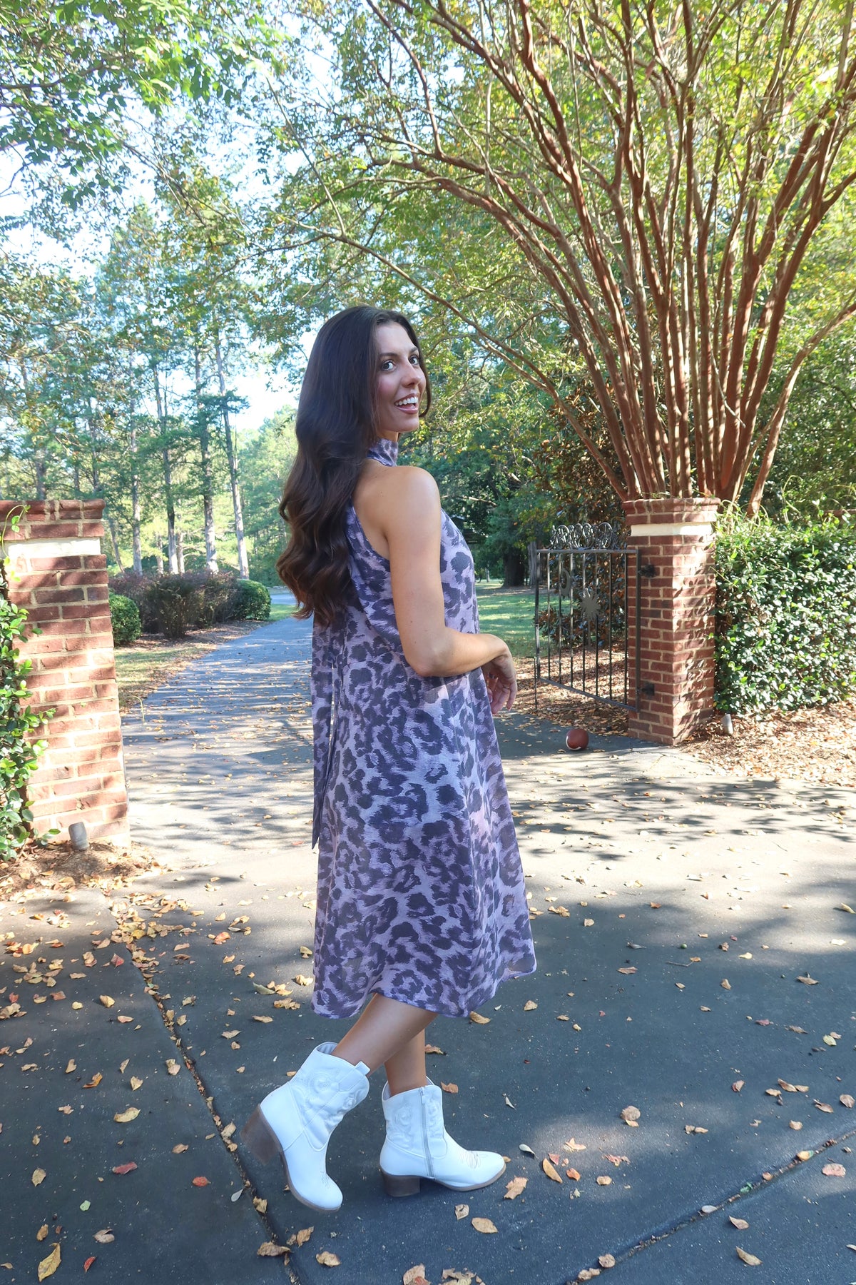Purple Reign Leopard Top- Purple