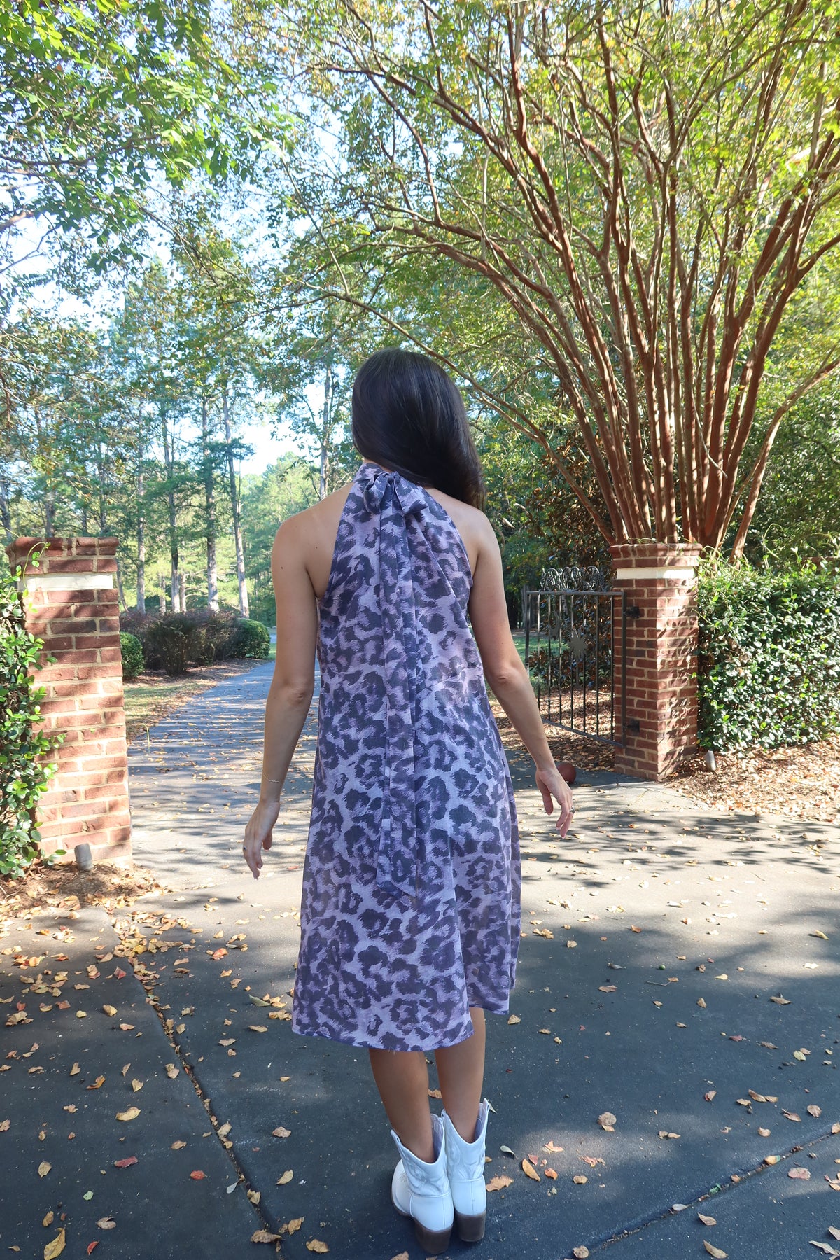 Purple Reign Leopard Top- Purple
