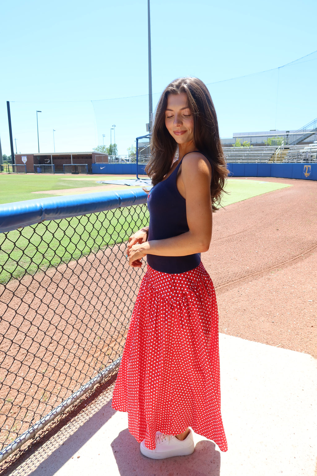 Sweet Summertime Popsicle Top- Navy