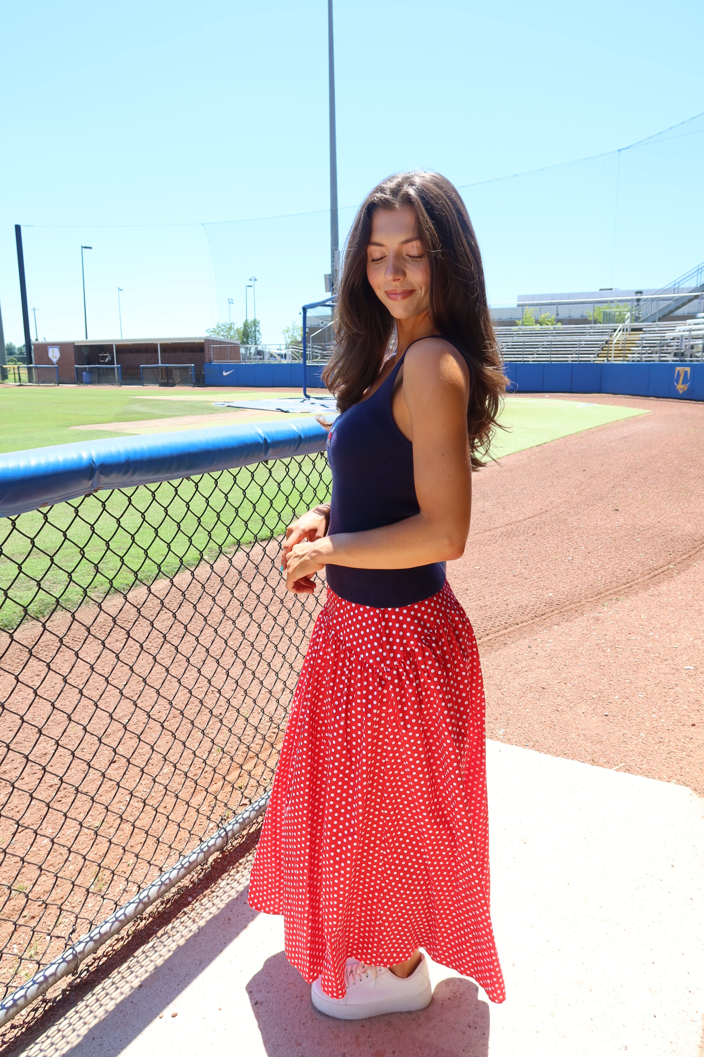 Sweet Summertime Popsicle Top- Navy