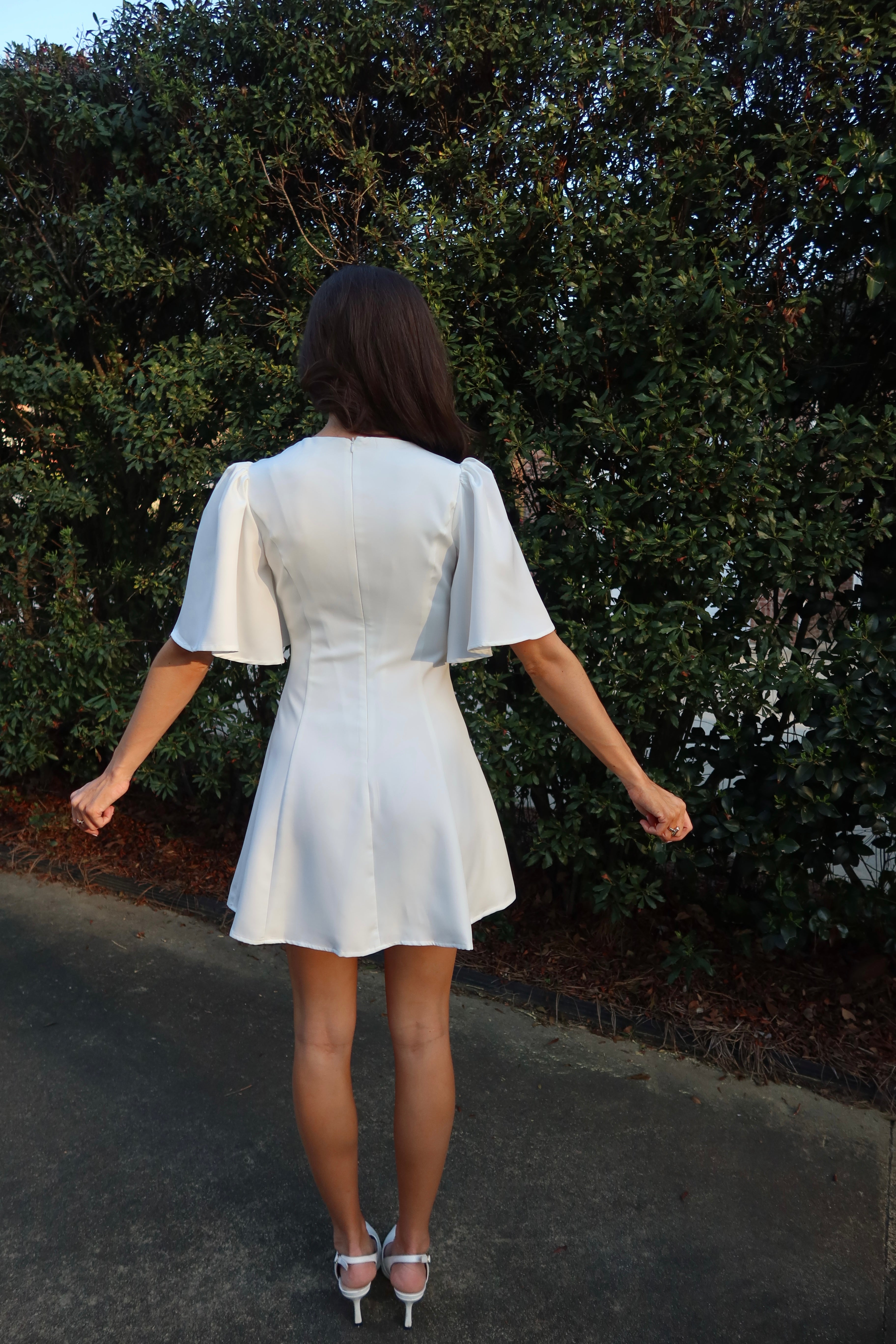 Lola Mini Dress- White