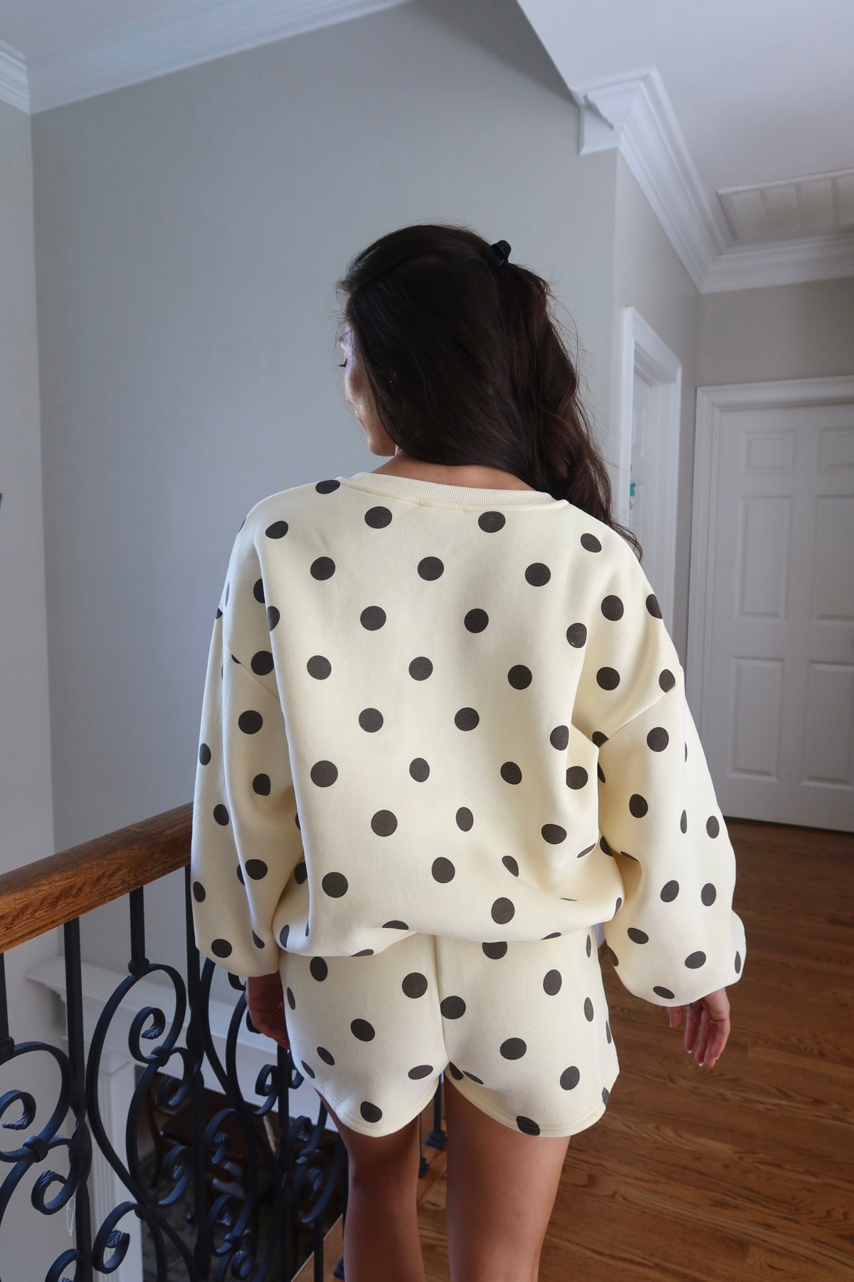 Poppy Polka Dot Set- Yellow/Brown