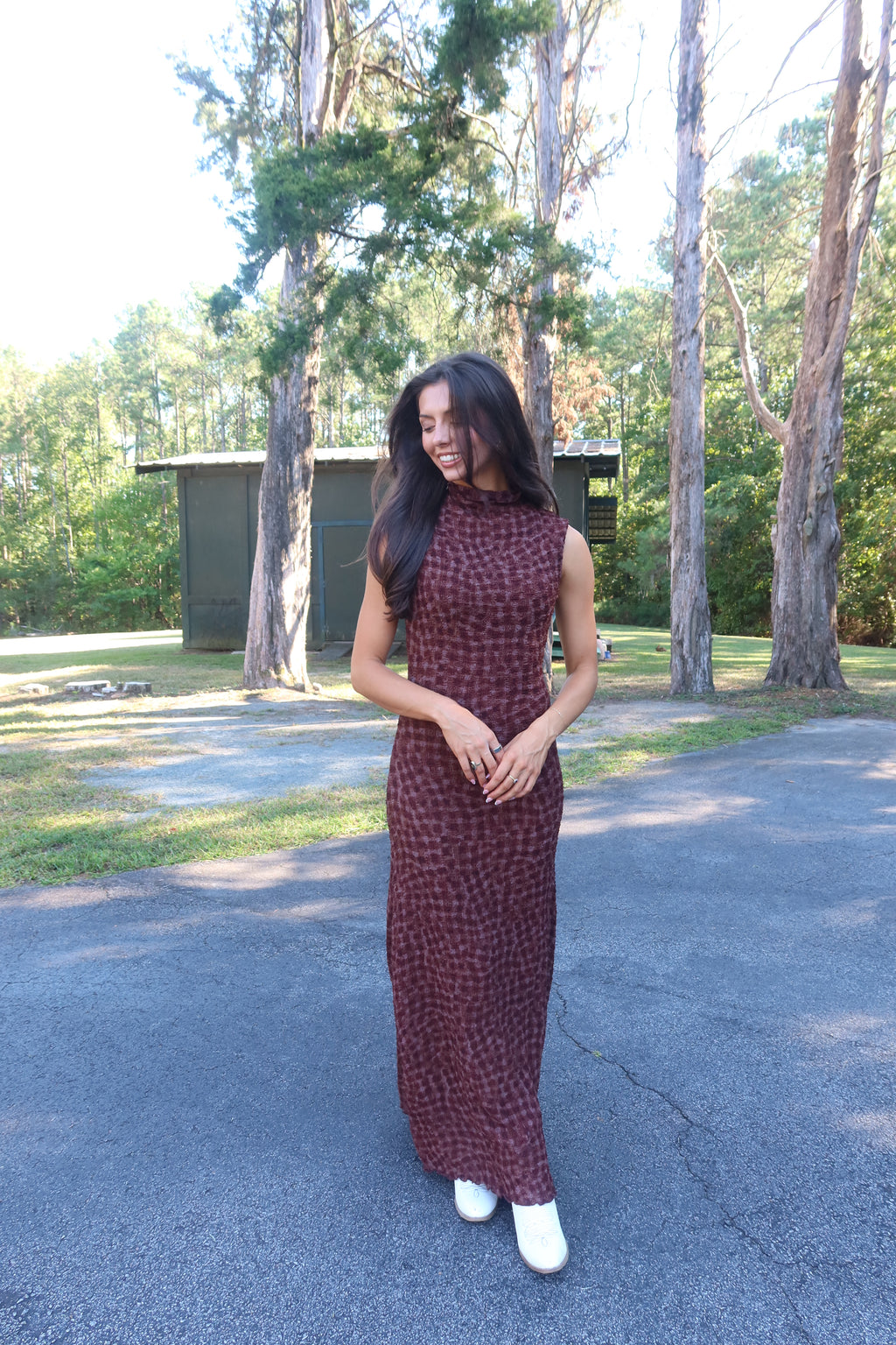 Aspen Maxi Dress- Espresso