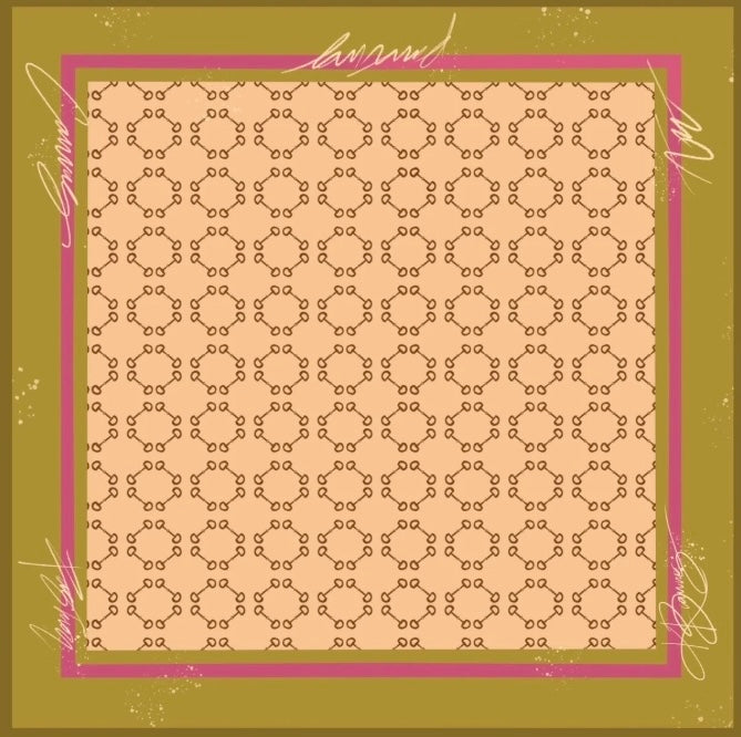 Le Mors Silk Scarf- 26x26