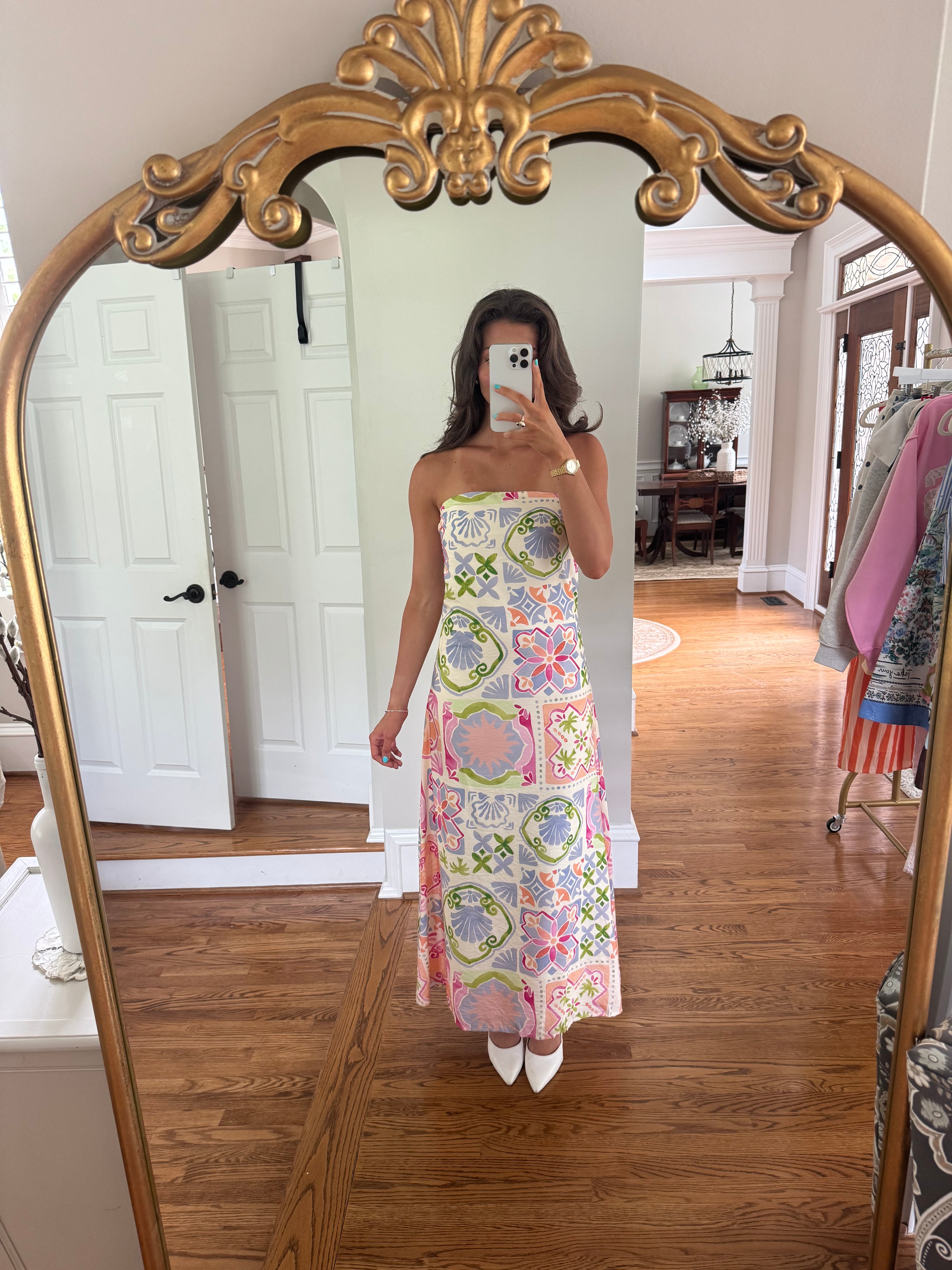 Nassau Maxi Dress- Multi