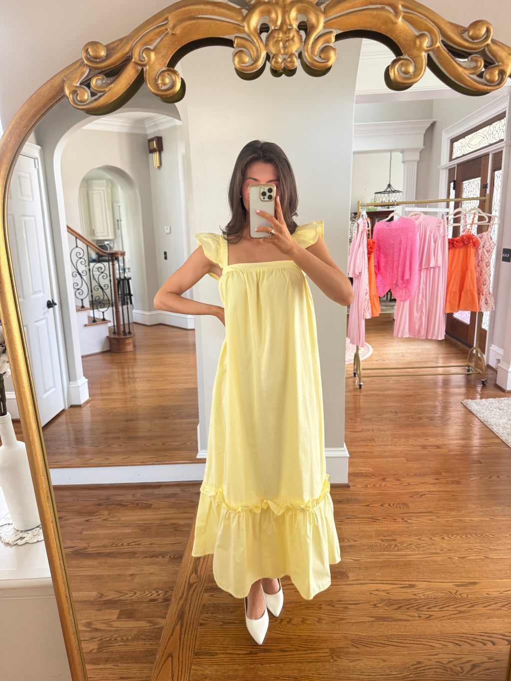 Buttercup Maxi Dress- Butter Yellow