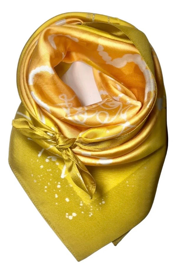 Maison Link Silk Scarf- 26x26