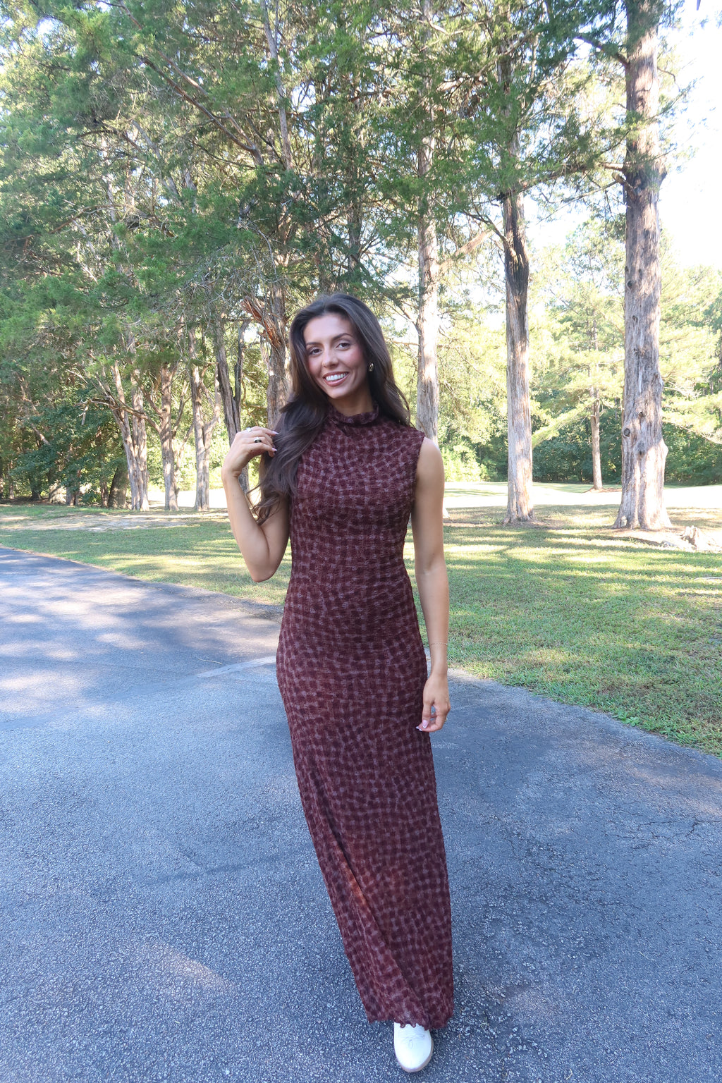 Aspen Maxi Dress- Espresso