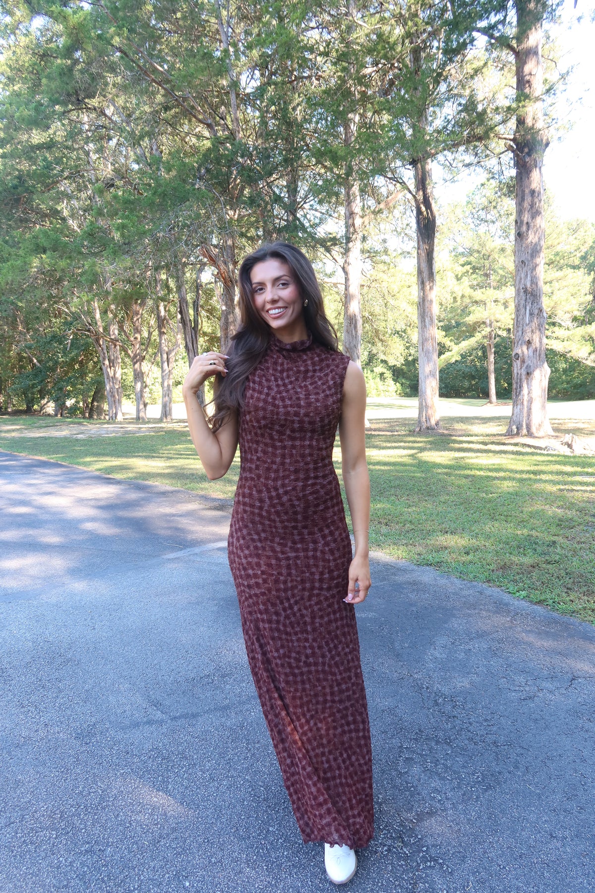 Aspen Maxi Dress- Espresso