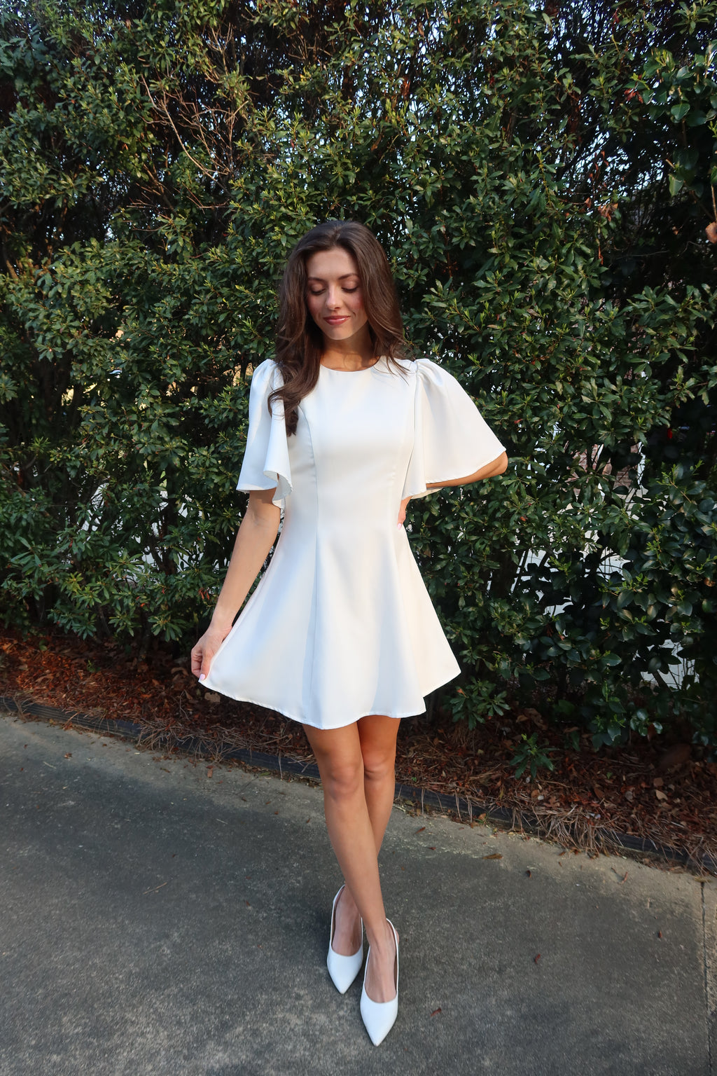 Lola Mini Dress- White