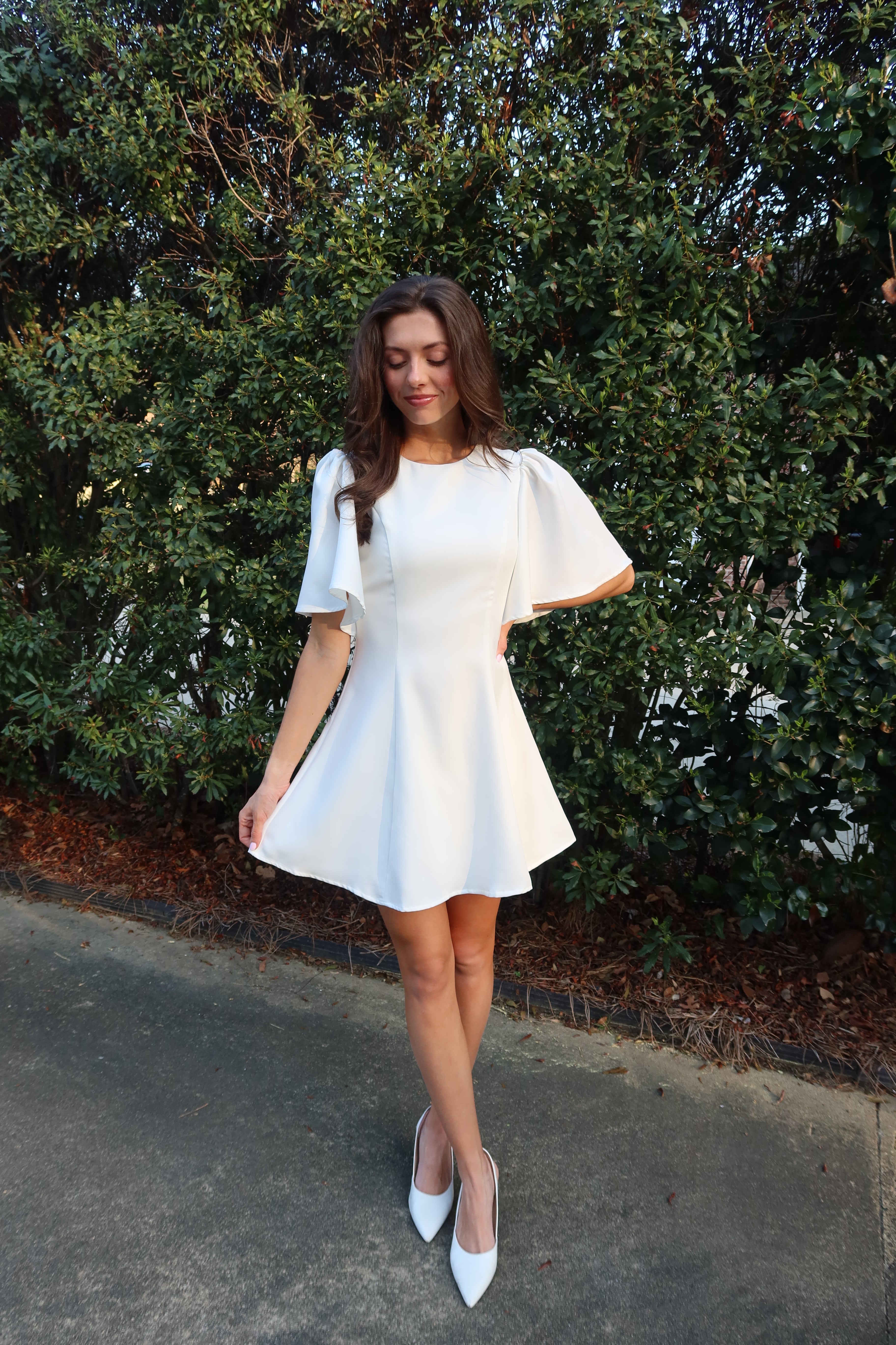 Lola Mini Dress- White