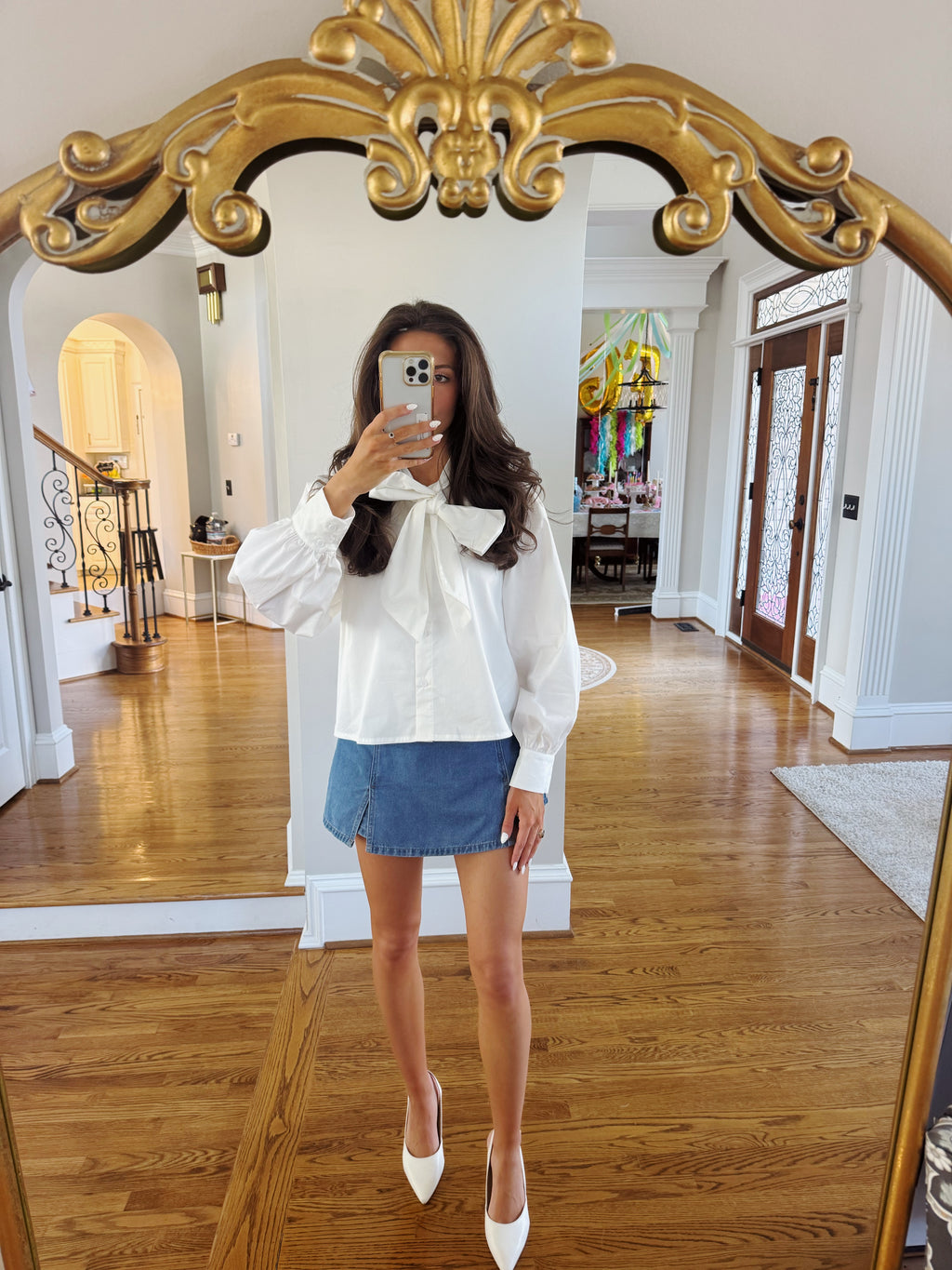 Gina Skort- Denim