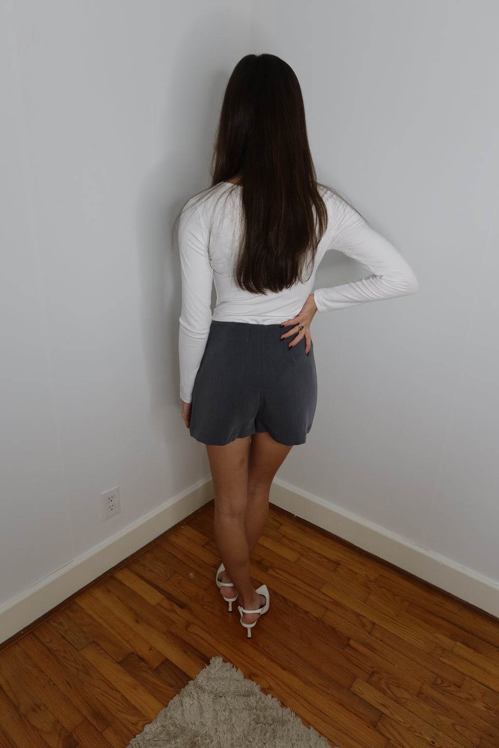 Rowan Skort- Charcoal