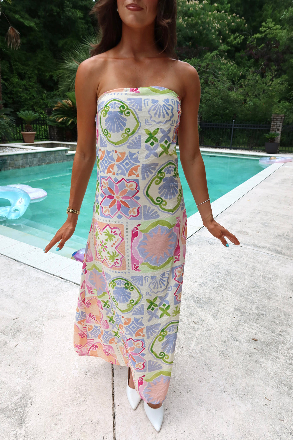 Nassau Maxi Dress- Multi