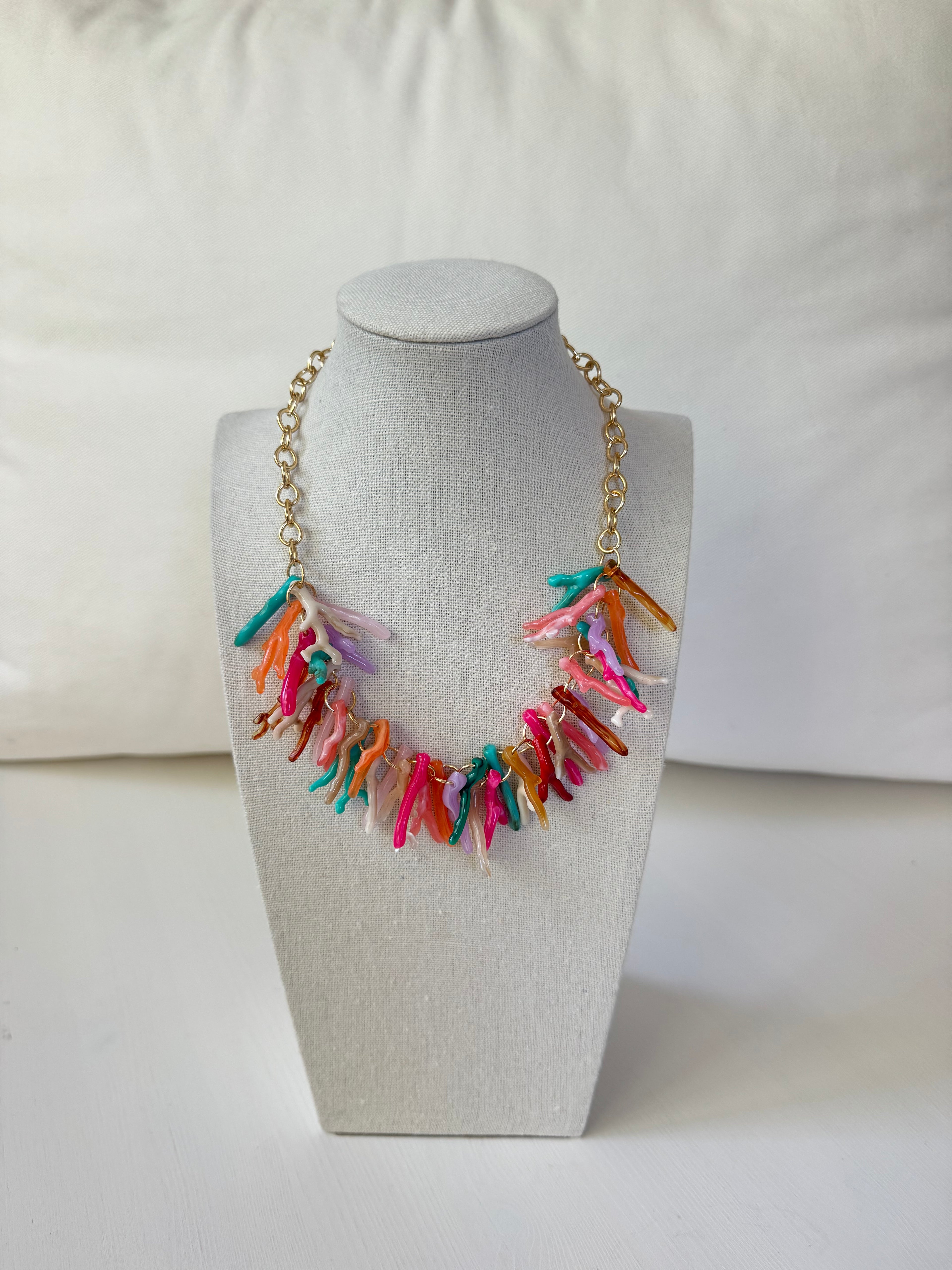 Coral Reef Charm Necklace