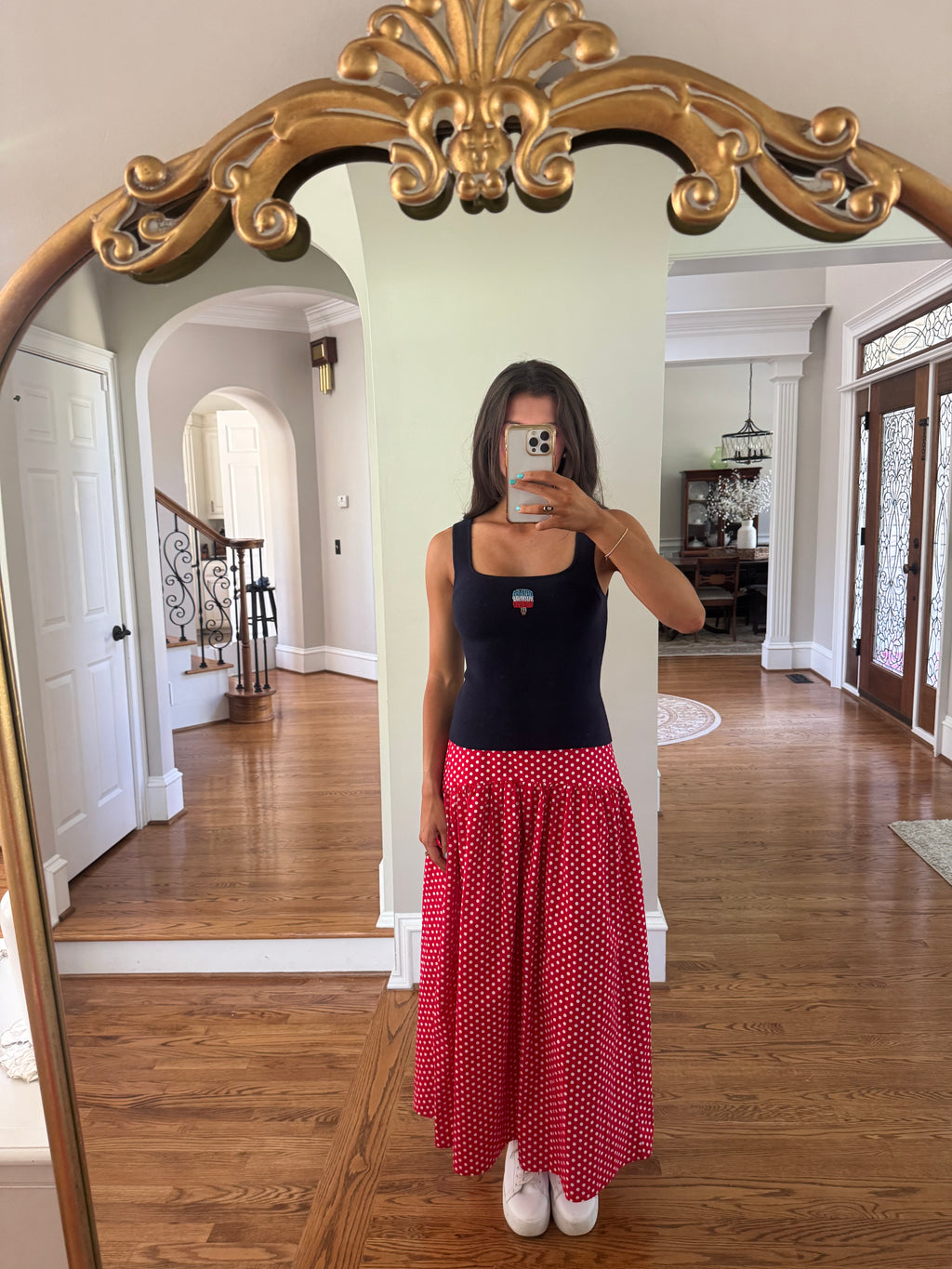 Sweet Summertime Popsicle Top- Navy