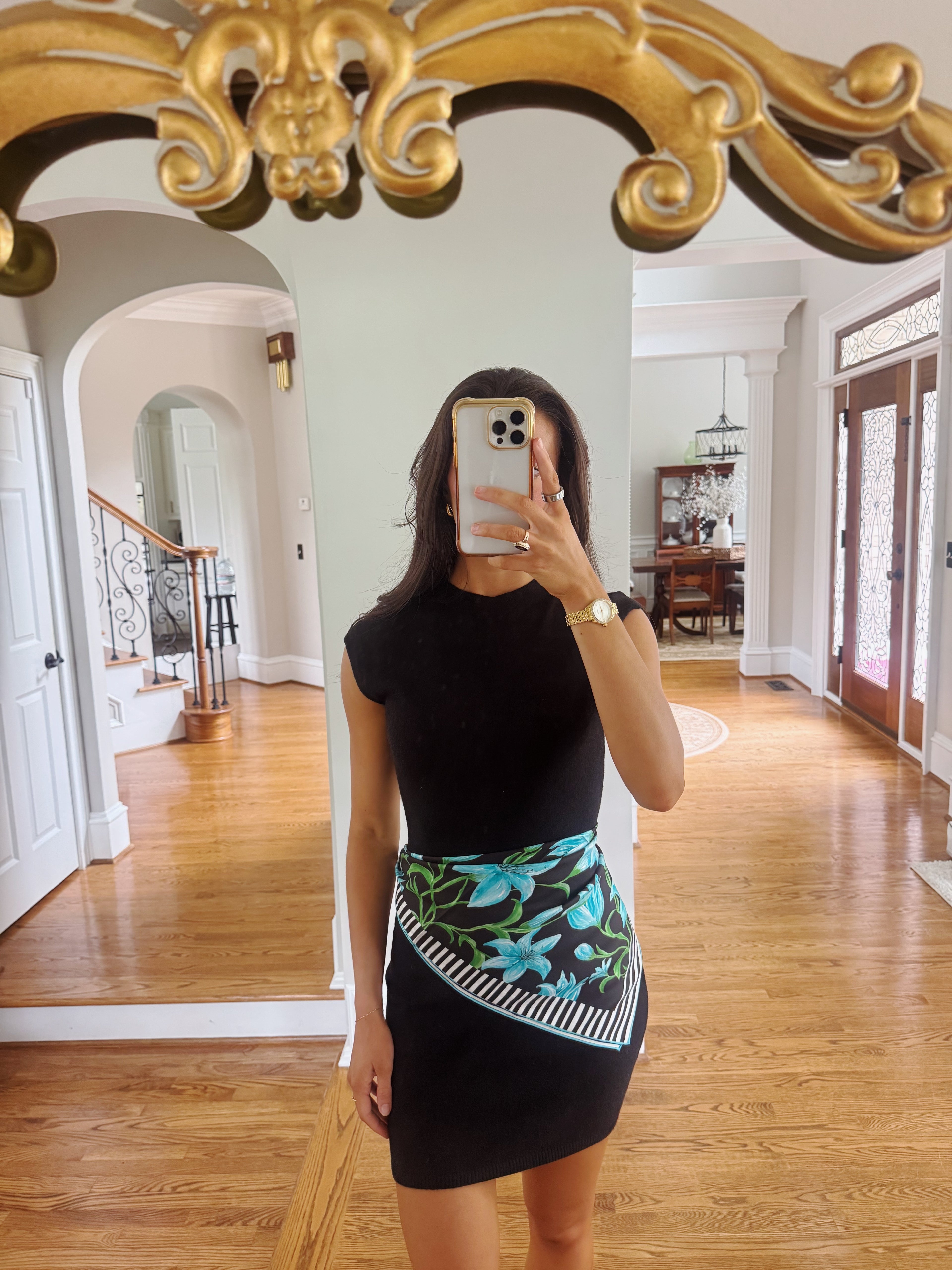 Botanique Silk Scarf- 26x26